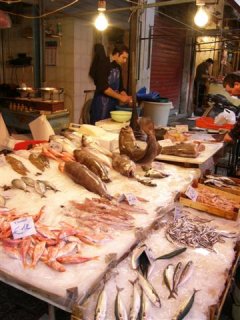Palermo パレルモの魚屋