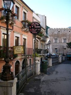 Taormina　タオルミーナの景観