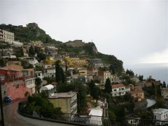 Taormina タオルミーナの町並み
