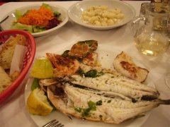 Rosticepi　タオルミーナの魚料理,アジのグリーリア