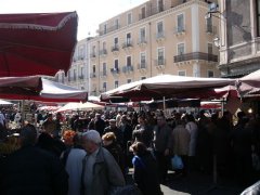 Catania カターニャの市場